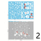 Christmas Decorations Glass Electrostatic Stickers