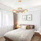 Solid wood bedroom Chandelier