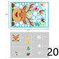 Christmas Decorations Glass Electrostatic Stickers