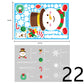 Christmas Decorations Glass Electrostatic Stickers