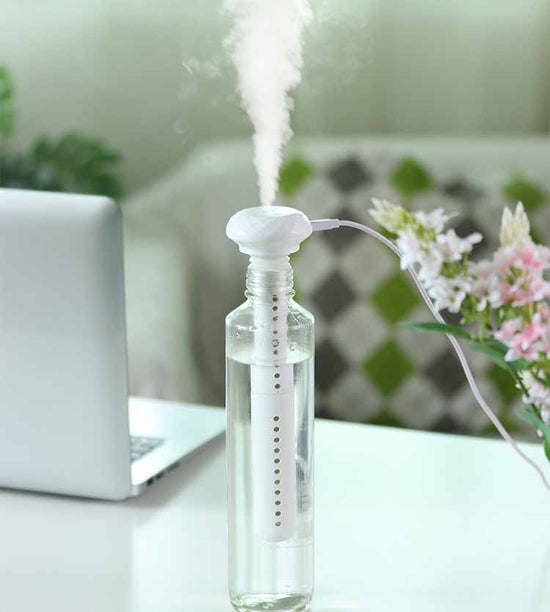 USB Mini Ultrasonic Air Humidifier LED Lamp USB Essential Oil Diffuser Car Purifier Aroma Anion Mist Maker