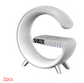 2023 New Intelligent LED Lamp Bluetooth Speake Wireless Charger Atmosphere Lamp App Control For Bedroom Home Decor