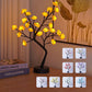 Table Lamp Flower Tree Rose Lamps Fairy Desk Night Lights USB Operated Gifts For Wedding Valentine Christmas Decoration