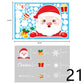 Christmas Decorations Glass Electrostatic Stickers